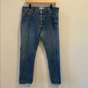 Redone x Levi’s Straight Ankle Jeans Sz 30